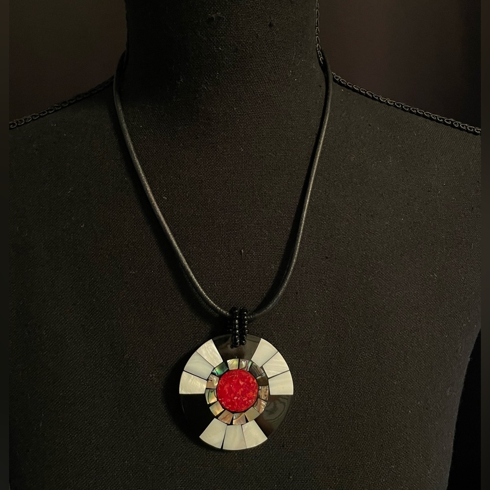 medallion necklace